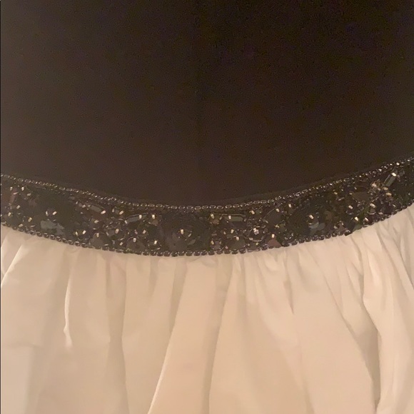 Sherri hill black/ivory dress:)) - Picture 5 of 5